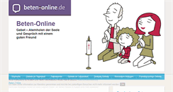 Desktop Screenshot of beten-online.de