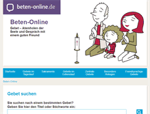 Tablet Screenshot of beten-online.de
